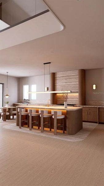 Furnished interior view inside a new home in , Madeira Beach (Image 7).