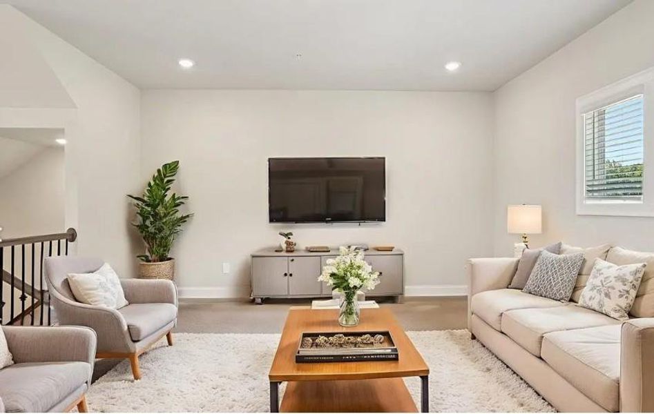 Furnished interior view inside a new home in , Cumming (Image 5). Furnished interior view inside a new home in , Cumming (Image 5).