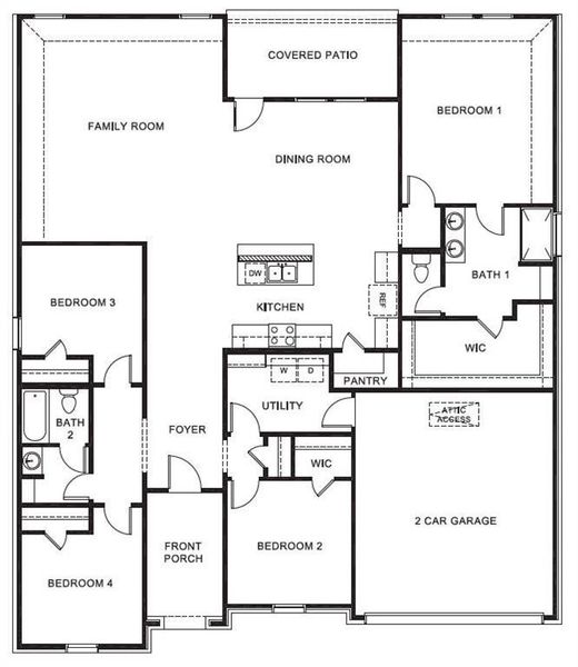 D.R. Horton's Garland floorplan - All Home and community information, including pricing, included features, terms, availability and amenities, are subject to change at any time without notice or obligation. All Drawings, pictures, photographs, video, square footages, floor plans, elevations, features, colors and sizes are approximate for illustration purposes only and will vary from the homes as built.