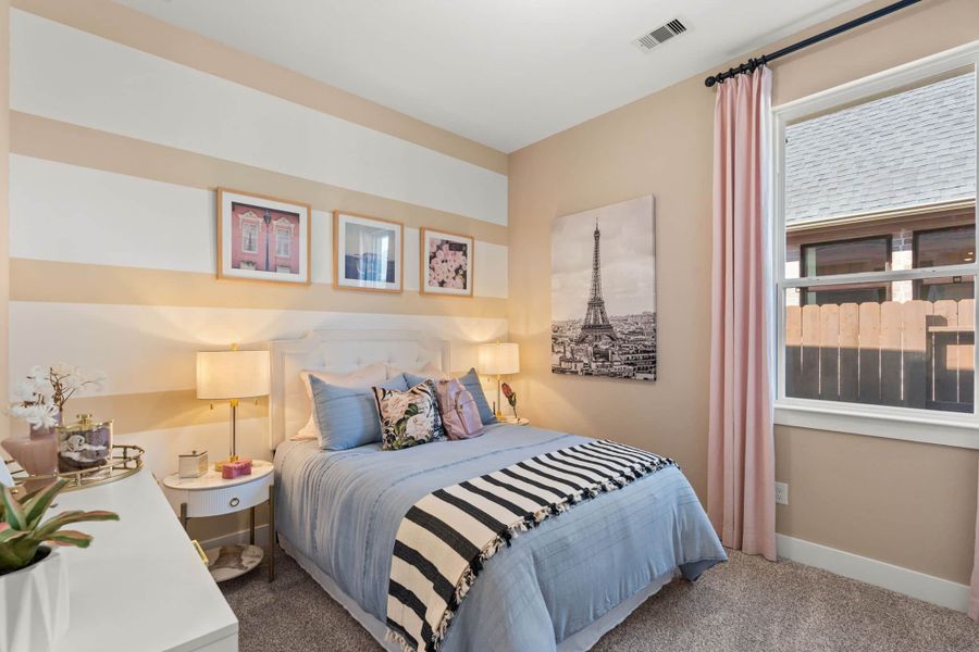 Furnished interior view inside a new home in Mulberry Farms, Santa Fe (Image 25).