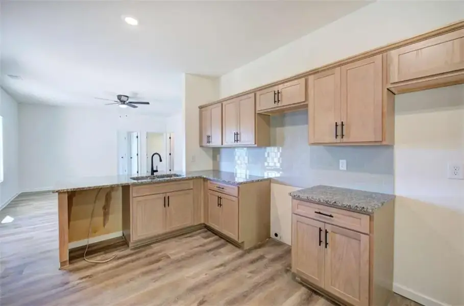 Furnished interior view inside a new home in , Dallas (Image 5).