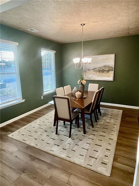 Furnished interior view inside a new home in Kingsmere Estates, Loganville (Image 11).