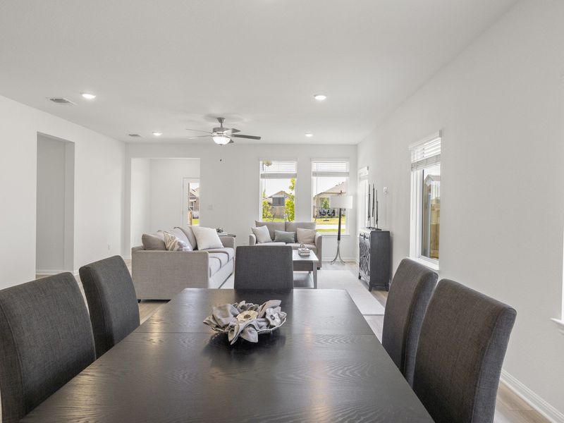 Furnished interior view inside a new home in Grande Estates, Bertram (Image 9). Furnished interior view inside a new home in Grande Estates, Bertram (Image 9).