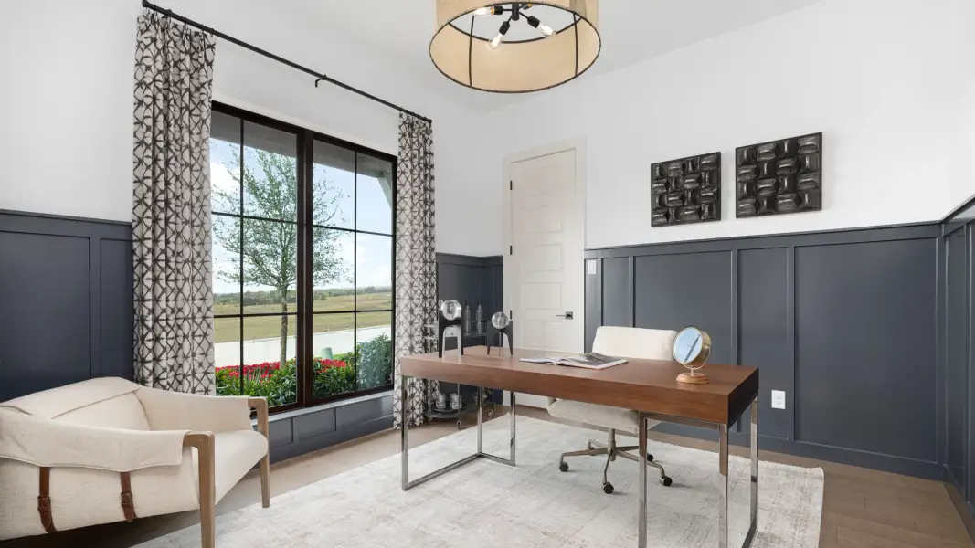 Furnished interior view inside a new home in Sweetgrass, Haslet (Image 8).