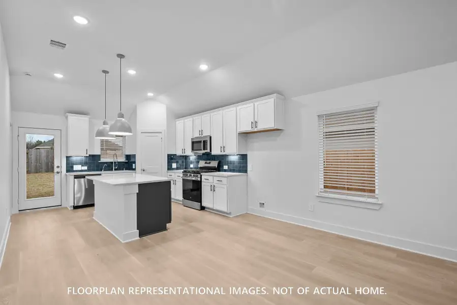 Furnished interior view inside a new home in Summerview, Fulshear (Image 6).