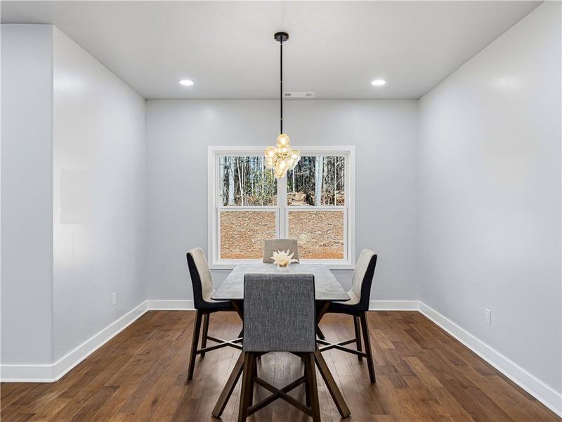 Furnished interior view inside a new home in , Fayetteville (Image 11).