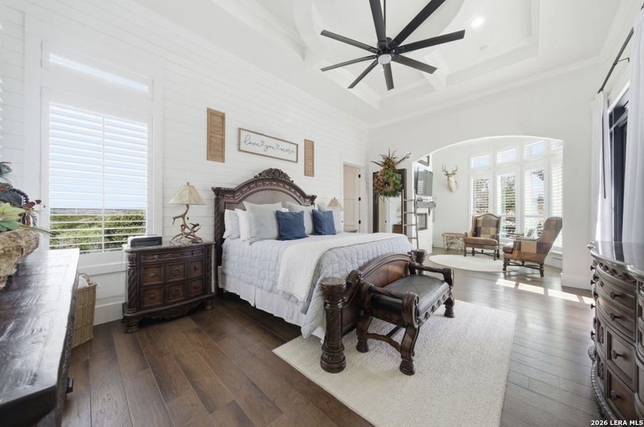 Furnished interior view inside a new home in , New Braunfels (Image 10).