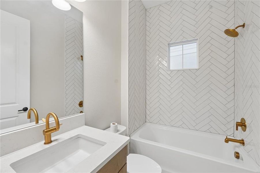 Furnished interior view inside a new home in , Zephyrhills (Image 38).