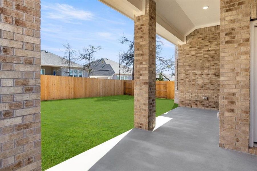 Covered Patio