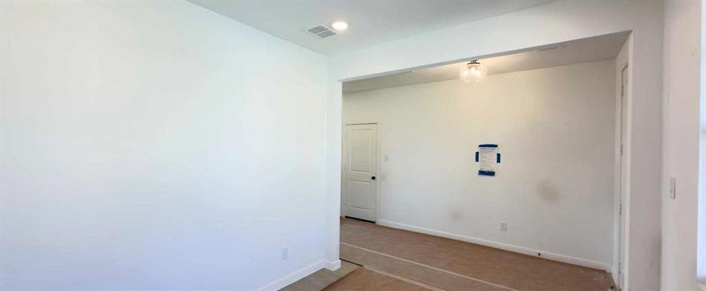 Dining Room Construction Progress