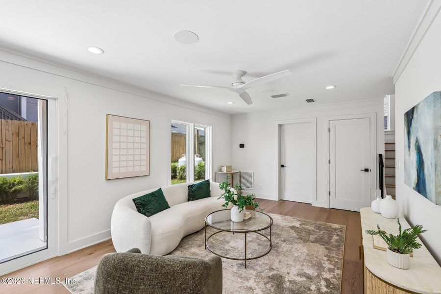 Furnished interior view inside a new home in , Jacksonville Beach (Image 11).