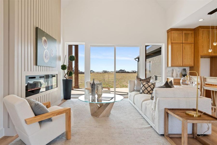 Furnished interior view inside a new home in , Venus (Image 36).