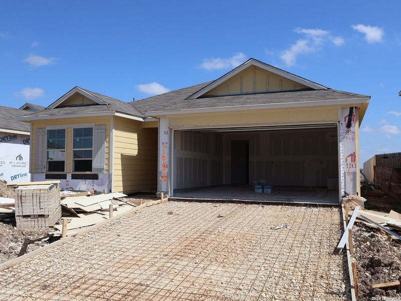In-progress construction of a new home in Meadows at Clear Springs, New Braunfels, TX (Image 28).