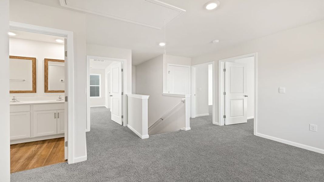 Spacious, unfurnished interior of a new home in Baxter Village, Boiling Springs (Image 20).