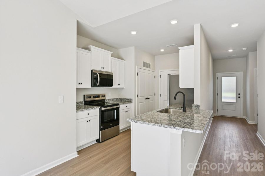 Furnished interior view inside a new home in Willow Estates, Shelby (Image 12).
