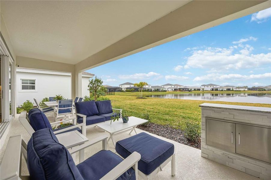 Exterior details and patio area of a home in , Lakewood Ranch (Image 27). Exterior details and patio area of a home in , Lakewood Ranch (Image 27).