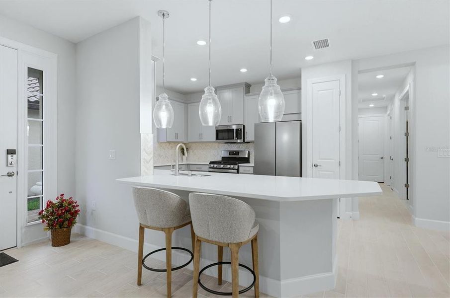 Furnished interior view inside a new home in , Bradenton (Image 12). Furnished interior view inside a new home in , Bradenton (Image 12).