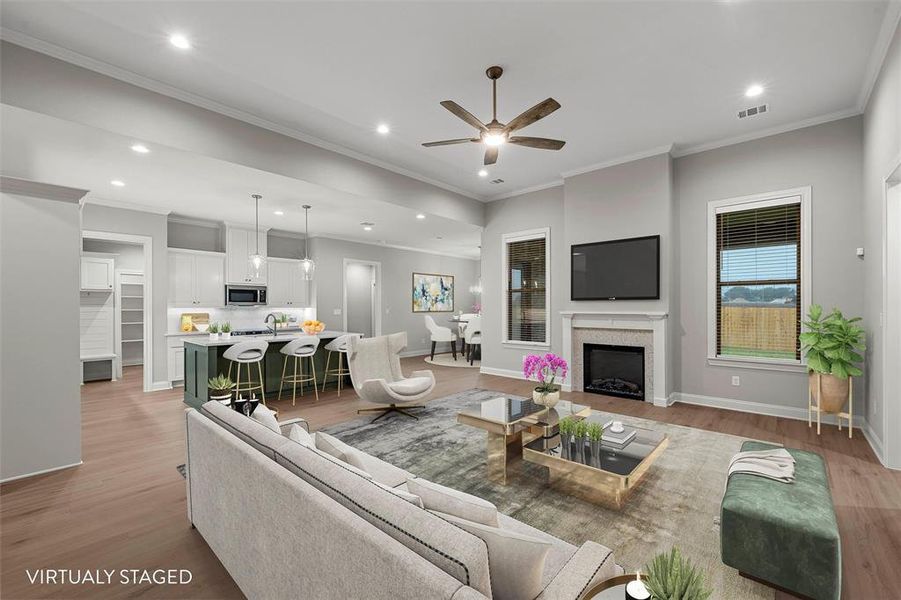 Virtually staged Virtually staged