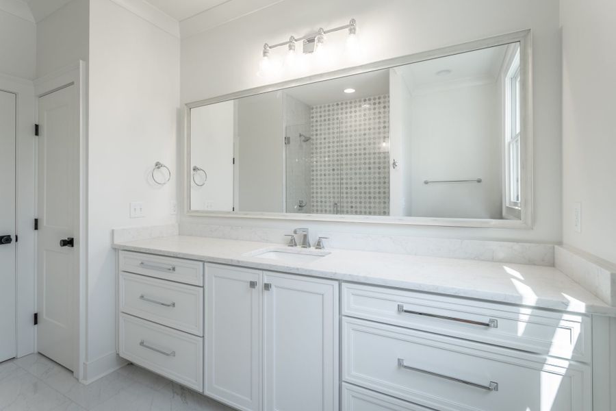 Representative furnished interior of a home built from the Farmington by Riverstone Construction, LLC in River Gorge Ranch, River Gorge Ranch (Image 28).