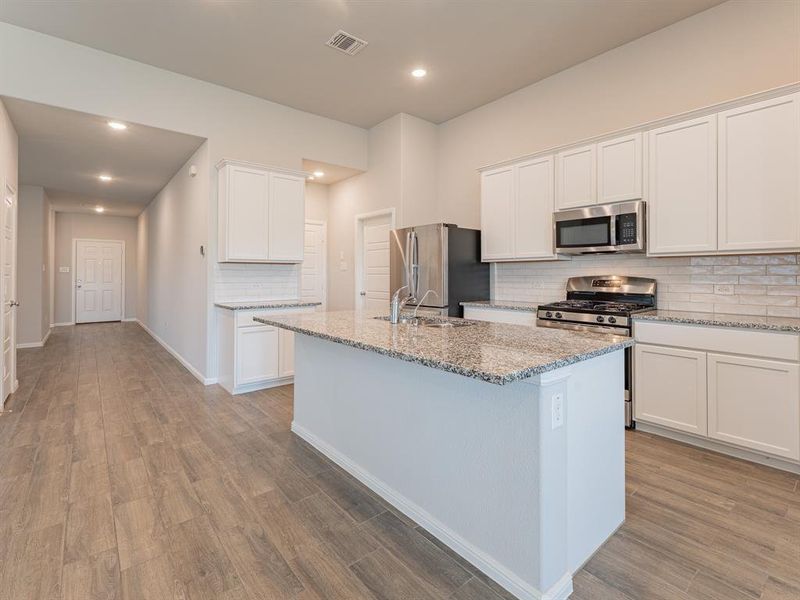 Furnished interior view inside a new home in , Fort Worth (Image 16).
