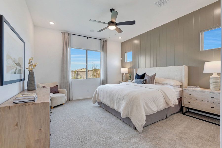 Representative furnished interior of a home built from the Copper by Mattamy Homes in Tyler Ranch, Buckeye (Image 32).