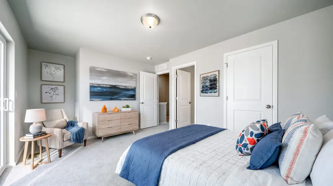 Furnished interior view inside a new home in Banning Lewis Ranch, Colorado Springs (Image 3).