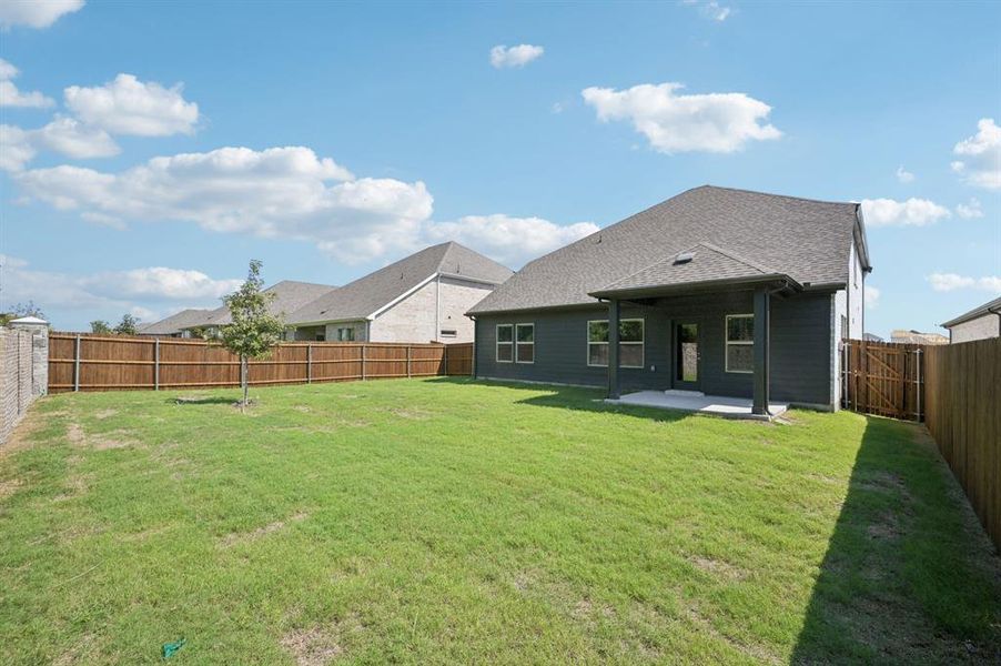 Front exterior of a new home in Windmore, Princeton, TX, highlighting curb appeal (Image 20).