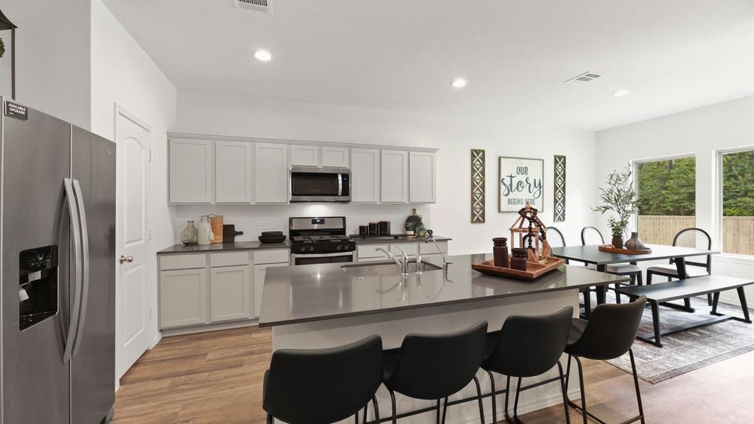 Furnished interior view inside a new home in Mill Creek, Magnolia (Image 12).