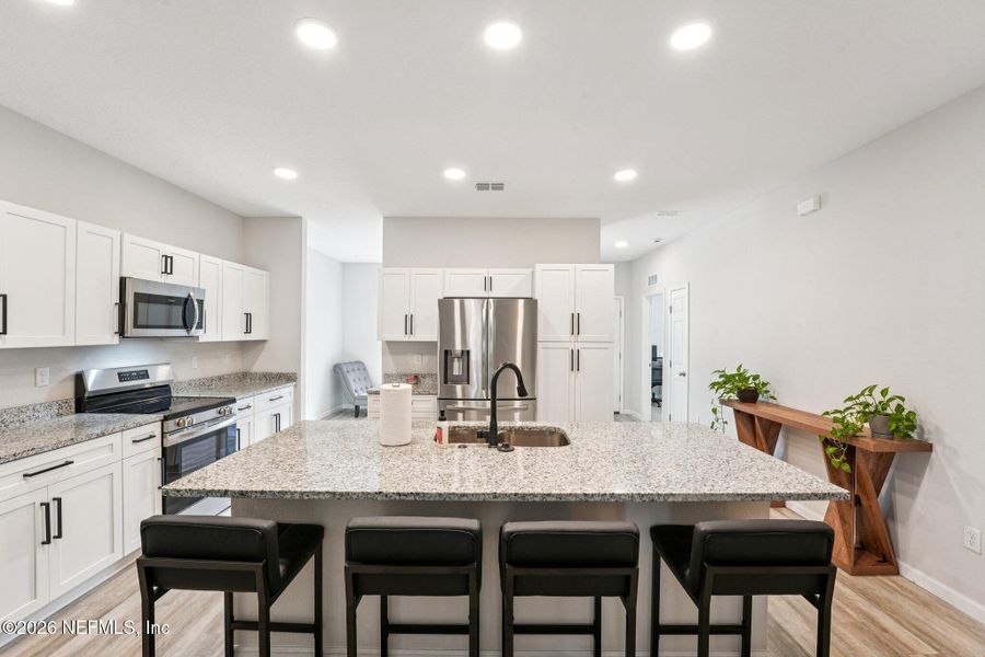 Furnished interior view inside a new home in , Jacksonville (Image 8).