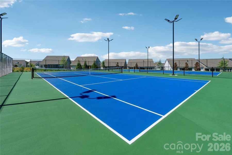 Tennis, Bocce & Pickleball Courts Tennis, Bocce & Pickleball Courts