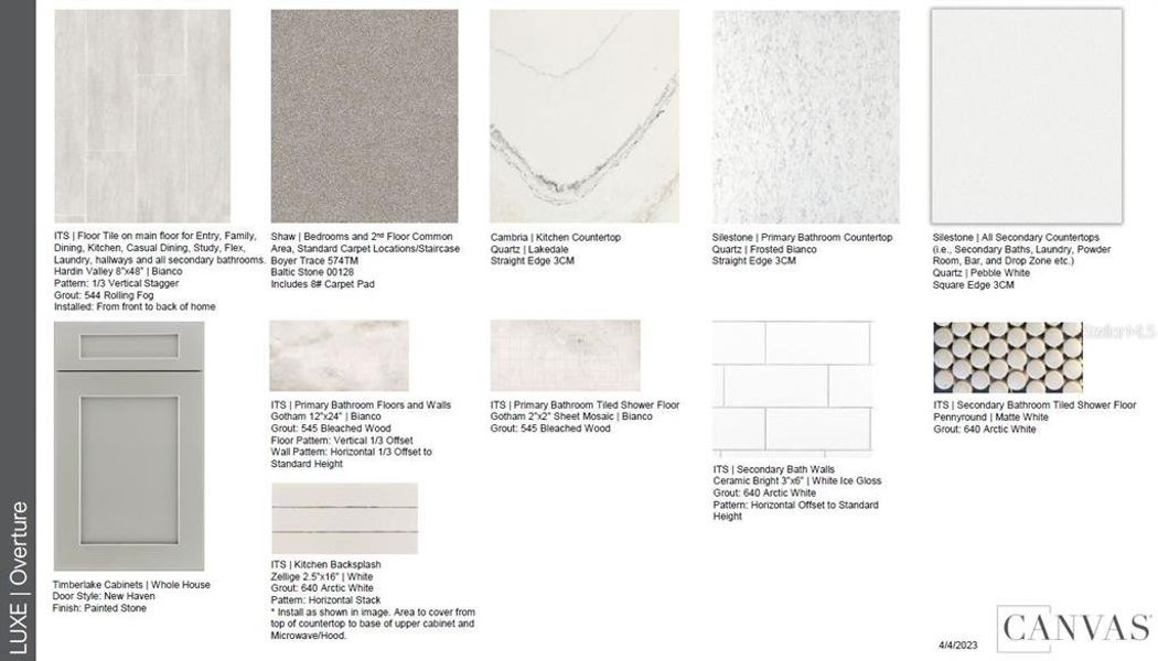 Design Selections - This home is currently under construction - selections are subject to change