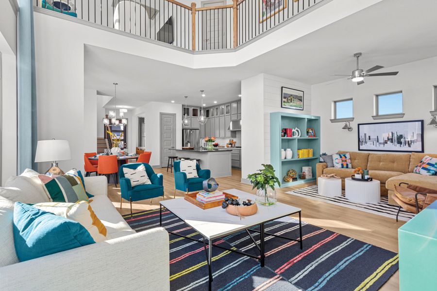The Ridgepoint - Living Room