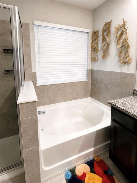 Furnished interior view inside a new home in Farm at Varrea, Plant City (Image 8).