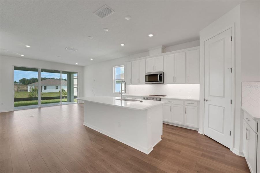 Furnished interior view inside a new home in Tuscan Hills, Dade City (Image 15).