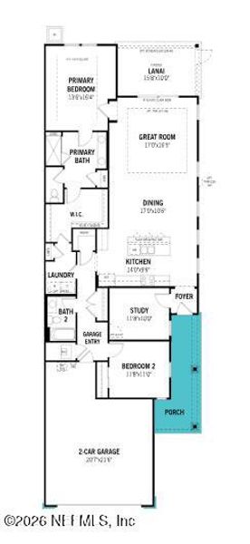 2D floor plan layout of this home in , St. Johns, FL (Image 4). 2D floor plan layout of this home in , St. Johns, FL (Image 4).