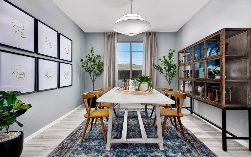 Furnished interior view inside a new home in Blossom Rock, Apache Junction (Image 9).
