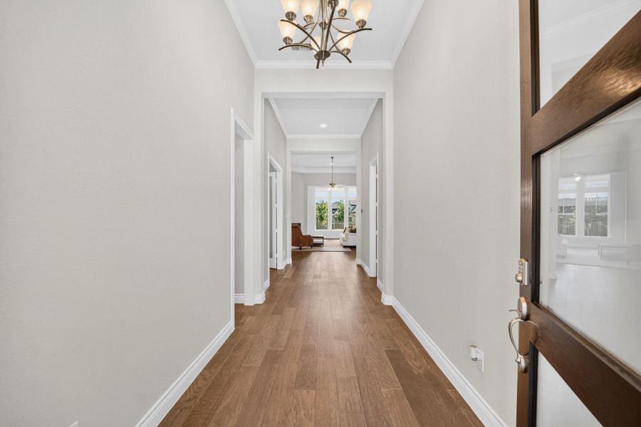 Spacious, unfurnished interior of a new home in Audubon 60′, Magnolia (Image 22).