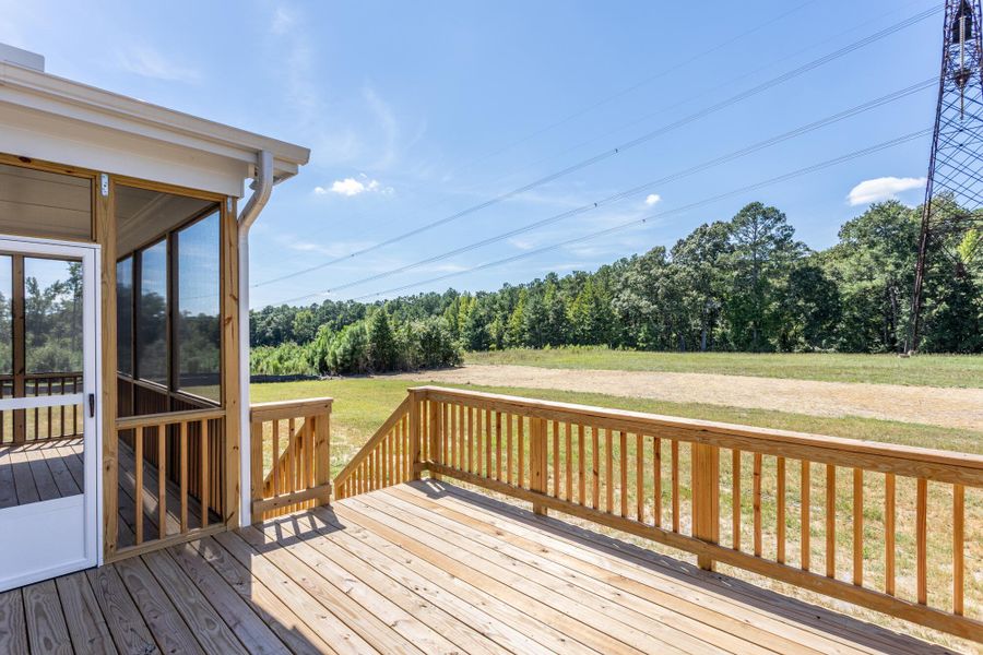 Exterior details and patio area of a home in Cedar Ridge, Angier (Image 3). Exterior details and patio area of a home in Cedar Ridge, Angier (Image 3).