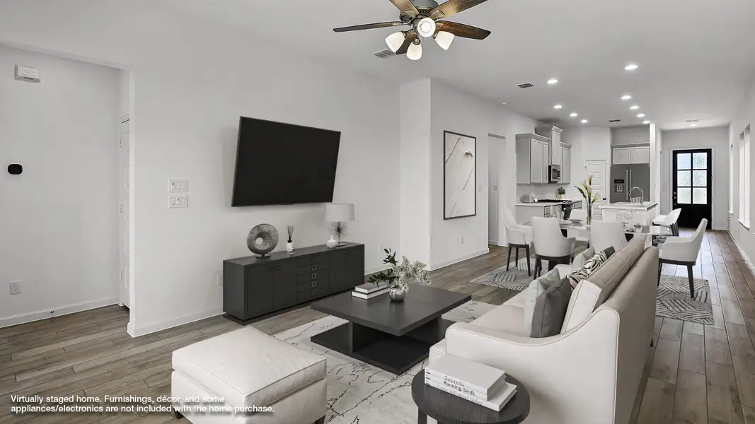 Representative furnished interior of a home built from the 1593W by Perry Homes in The Woodlands Hills 40', Willis (Image 6). Representative furnished interior of a home built from the 1593W by Perry Homes in The Woodlands Hills 40', Willis (Image 6).