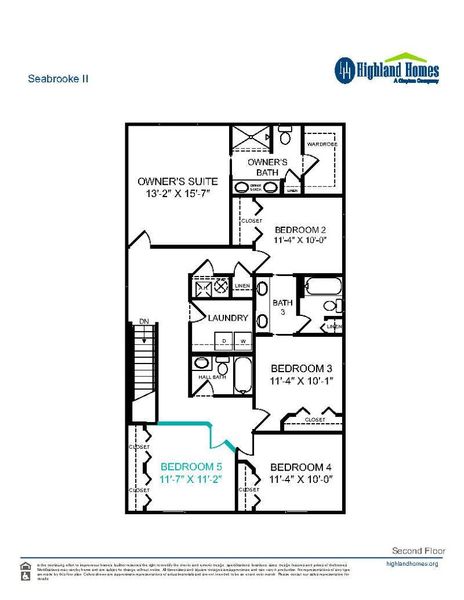 Seabrooke II - Second Floor