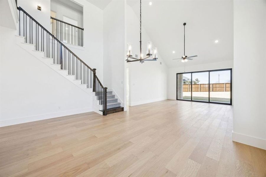 Spacious, unfurnished interior of a new home in Rio Vista at Kelly Ranch, Aledo (Image 8).