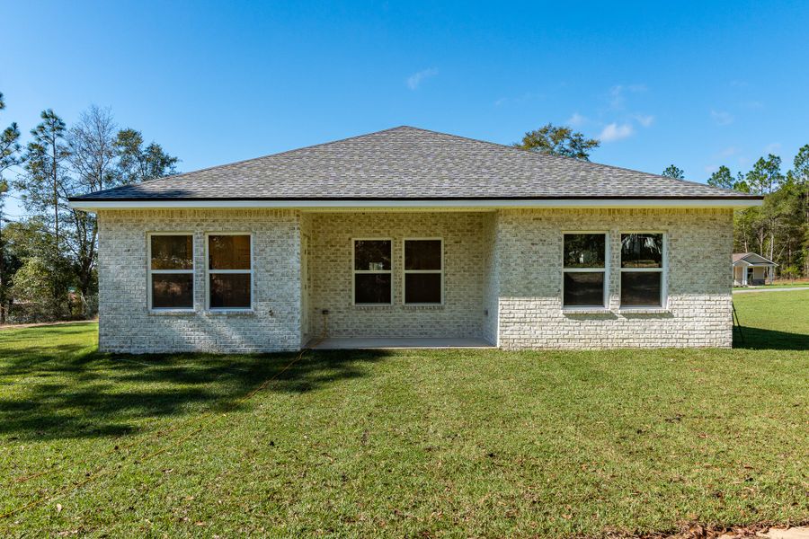 Exterior details of a home in Southern Day Chateau, Baker (Image 2).