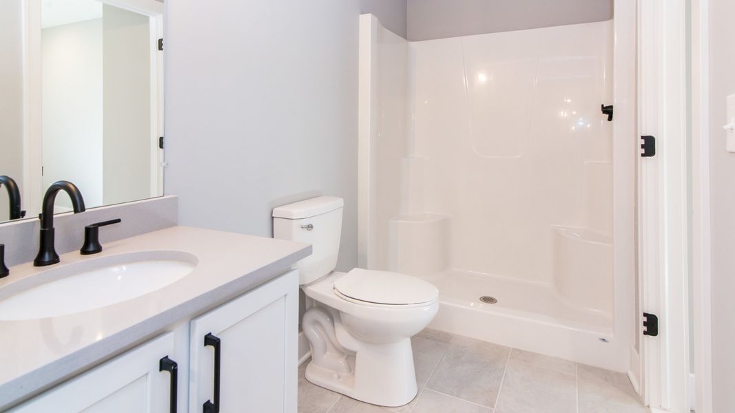 Representative furnished interior of a home built from the The Chesterfield by Norfolk Homes in Valleys, Jackson (Image 74).