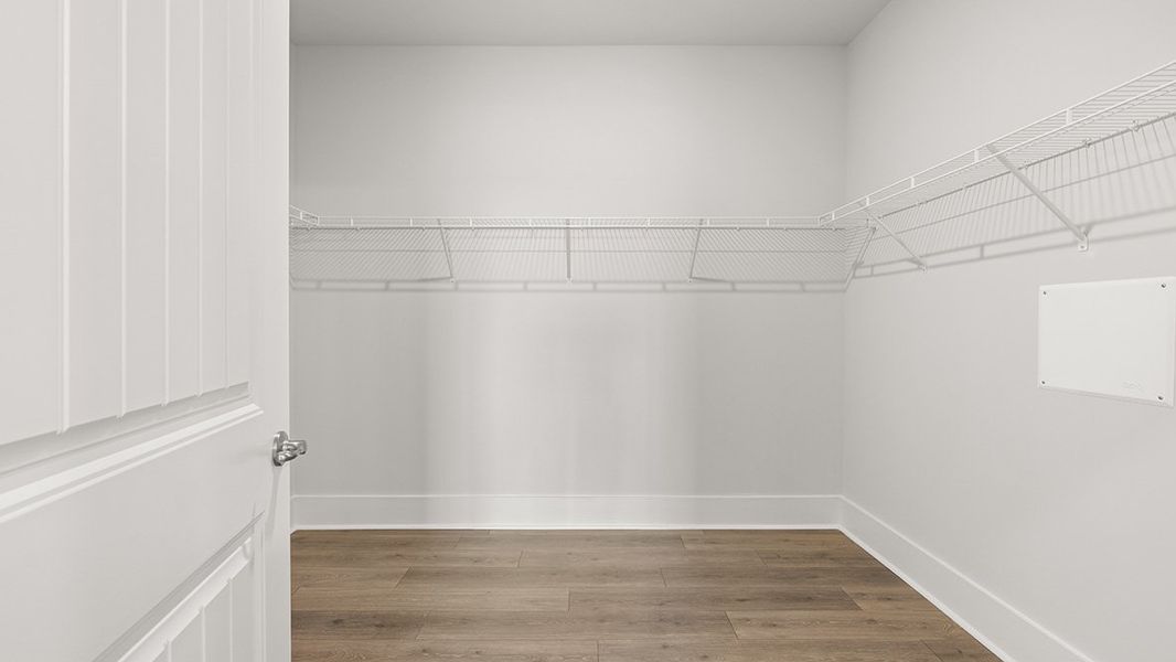 Representative unfurnished interior of a home built from the CLIFTON by D.R. Horton in Hamptons at Riverwood North, Dallas (Image 24).