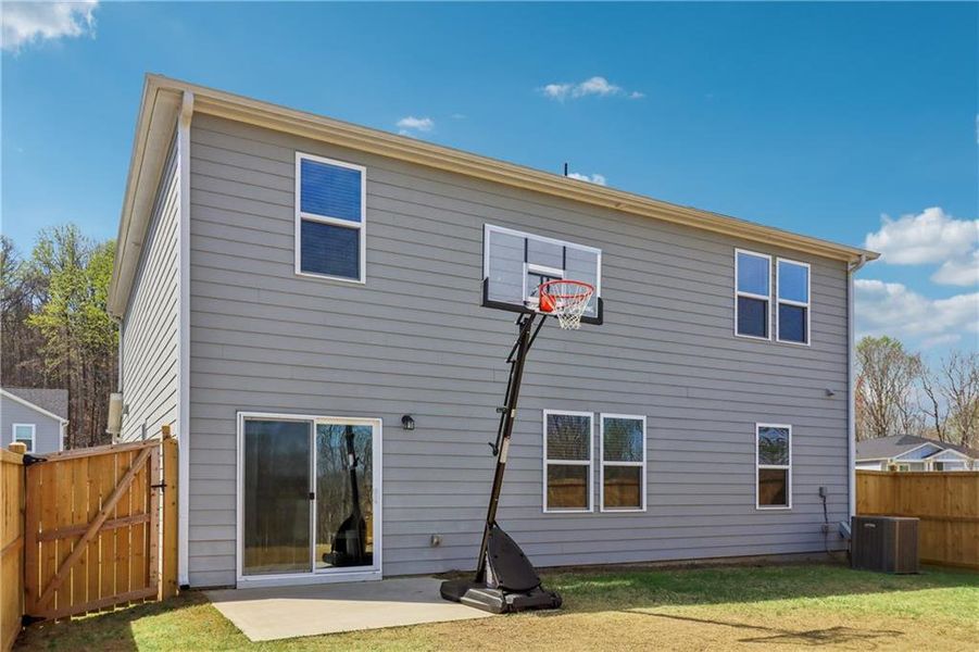 Exterior details and patio area of a home in , Gainesville (Image 4).