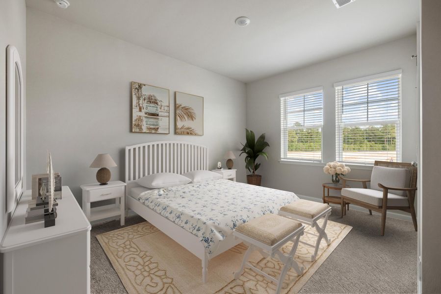 Furnished interior view inside a new home in The Groves of Berkeley, Moncks Corner (Image 15).