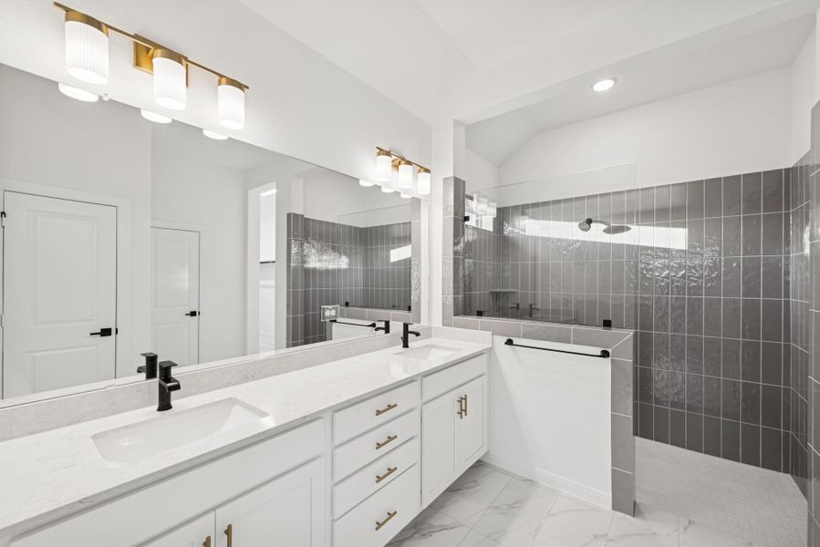 Furnished interior view inside a new home in Oakwood Estates, Waller (Image 6). Furnished interior view inside a new home in Oakwood Estates, Waller (Image 6).