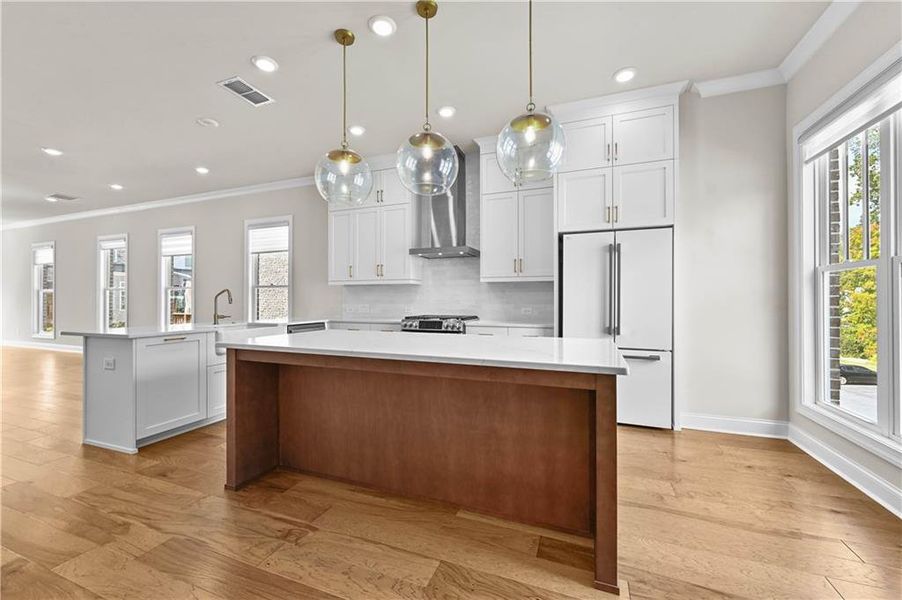 Furnished interior view inside a new home in , Johns Creek (Image 12).
