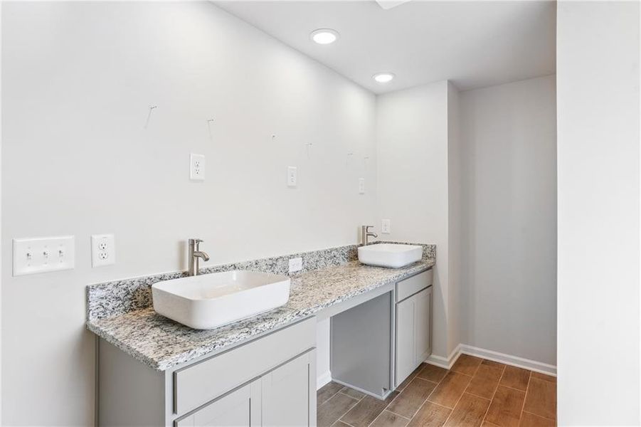 Furnished interior view inside a new home in Conner Springs, Social Circle (Image 4). Furnished interior view inside a new home in Conner Springs, Social Circle (Image 4).