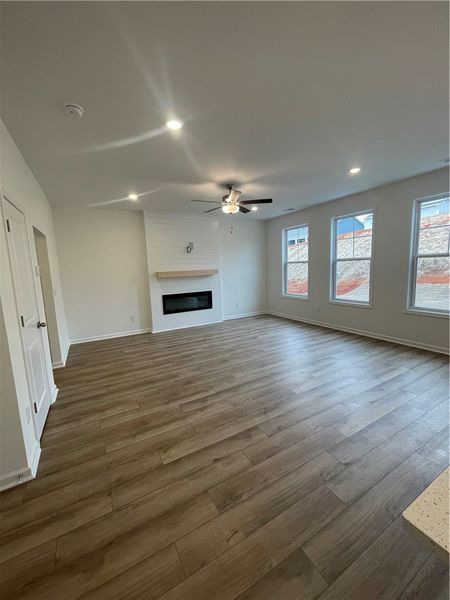 Spacious, unfurnished interior of a new home in Springwood Grove, Central (Image 13).